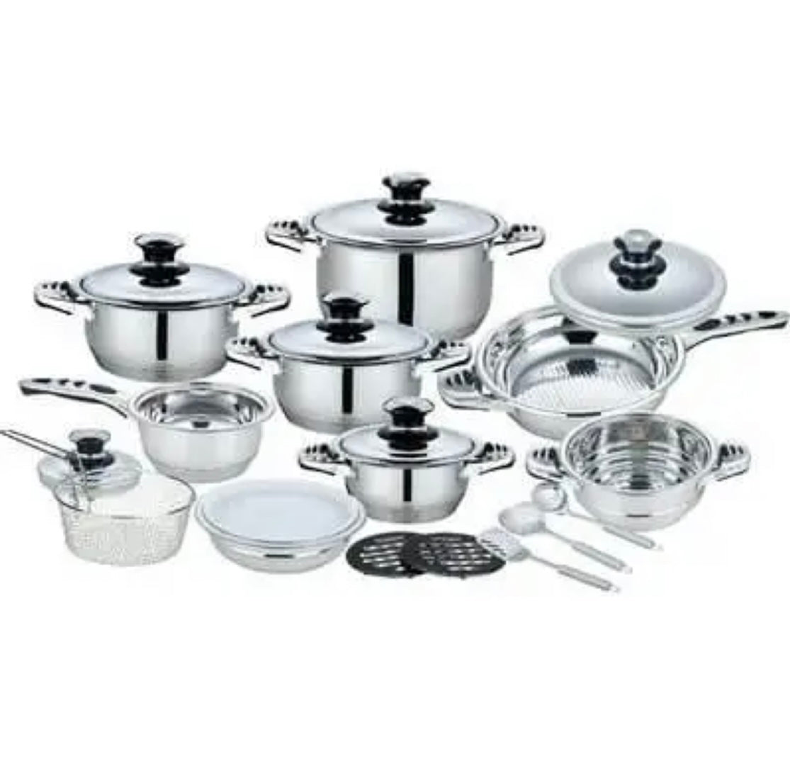 21 piece Stainless Steel Cookware Set