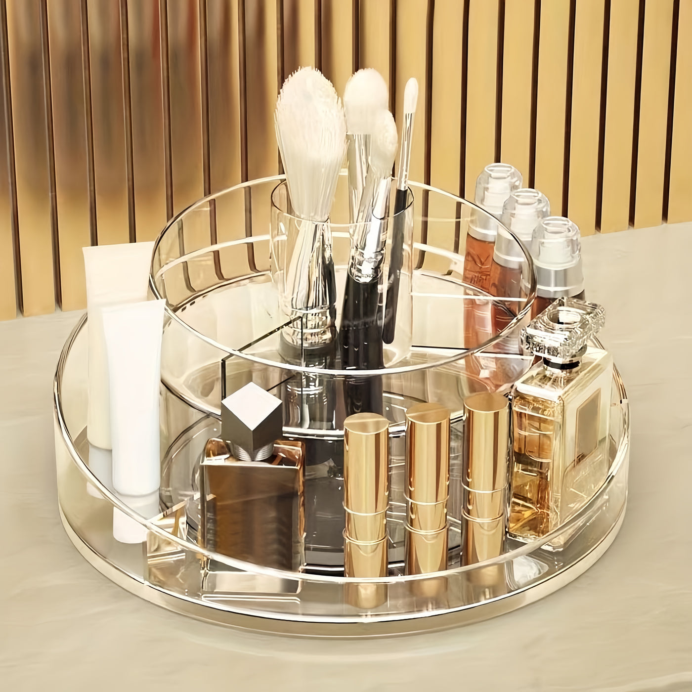Rotating Cosmetic Tray