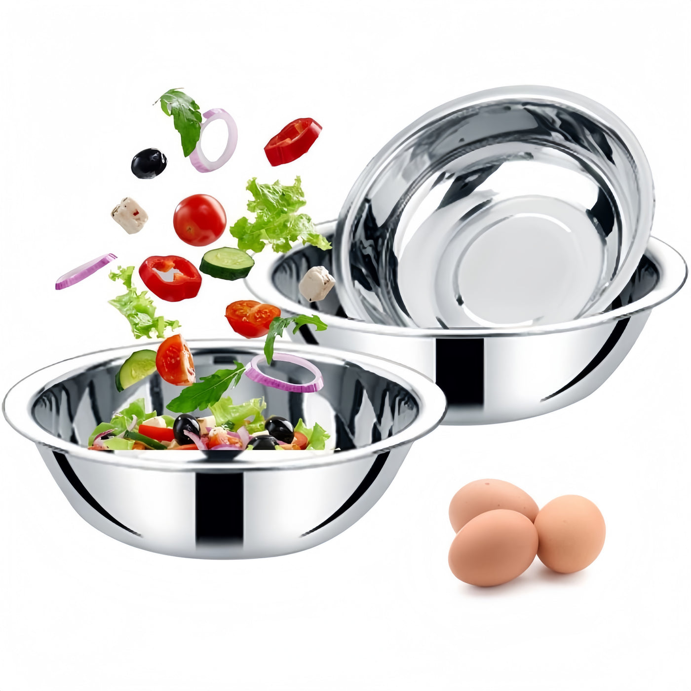 Stainless Steel Bowl 34cm