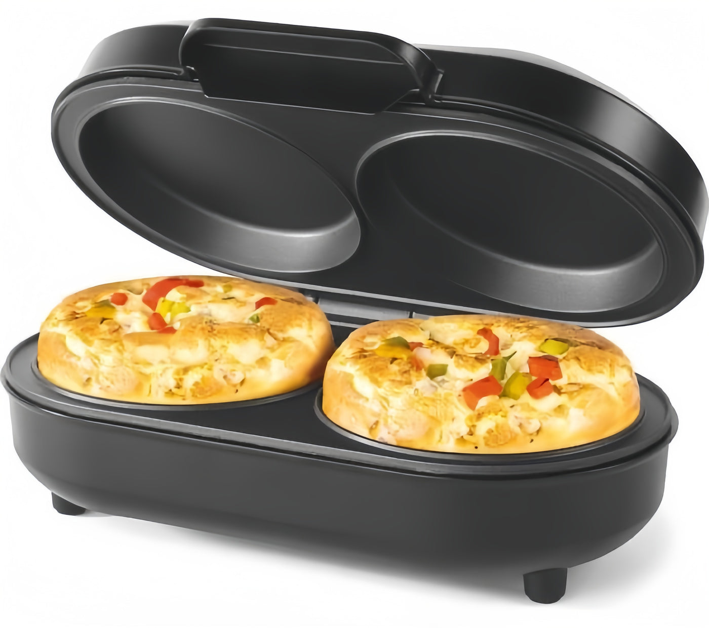 Round Dual Omelette Maker
