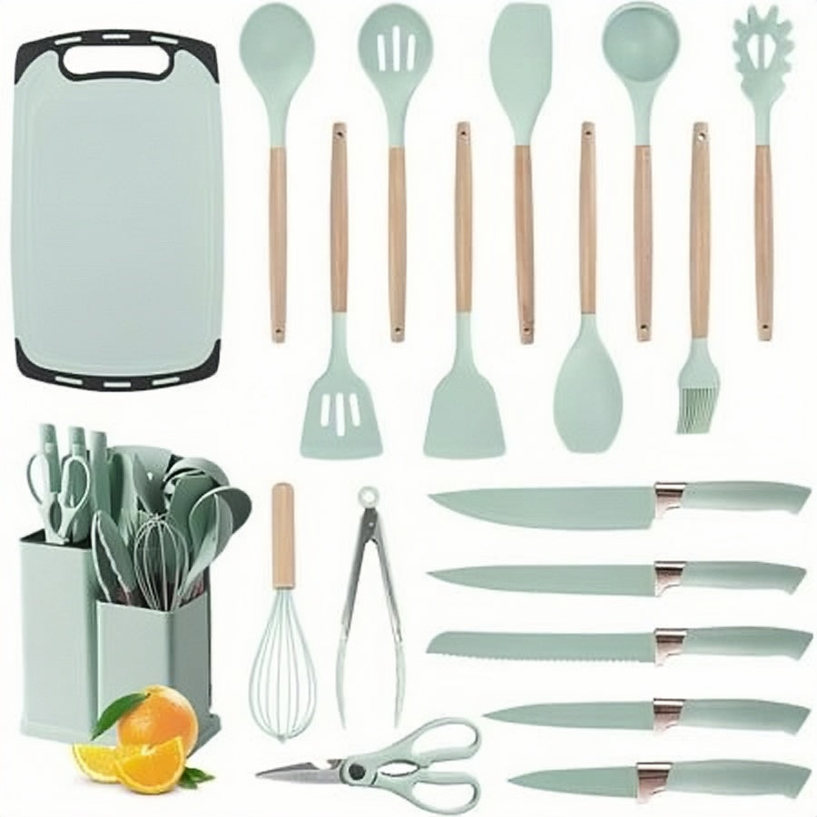 Mint 19 piece Silicon Utensil Set
