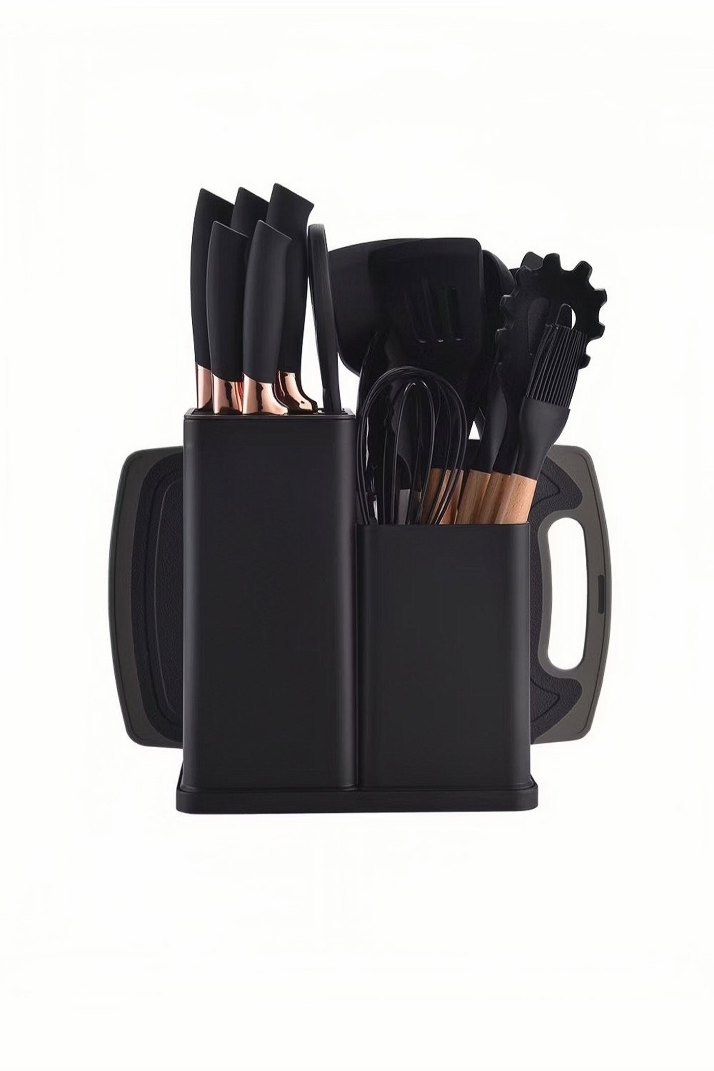 Black 19 piece Silicon Utensil Set