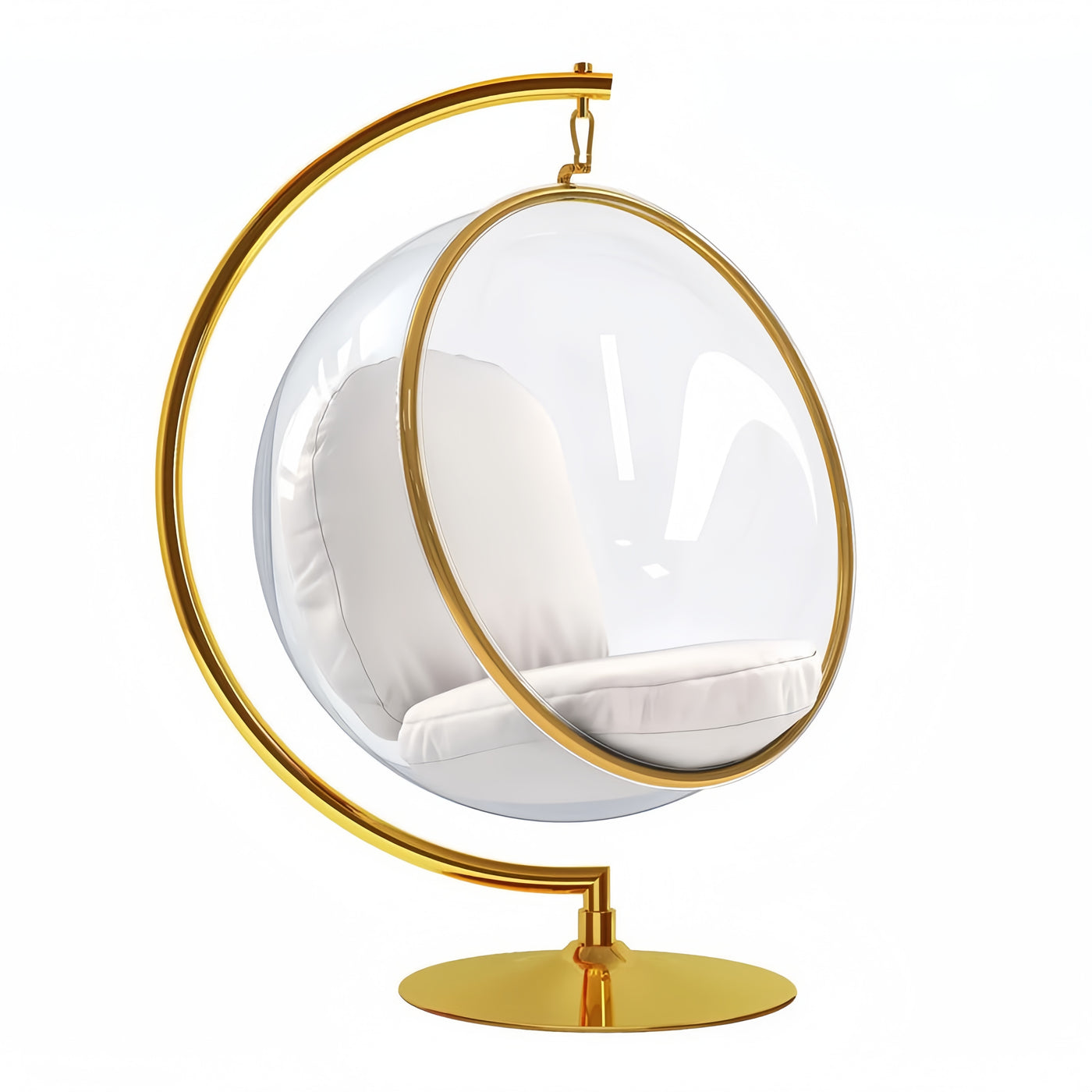 Gold Bubble Swing Chair