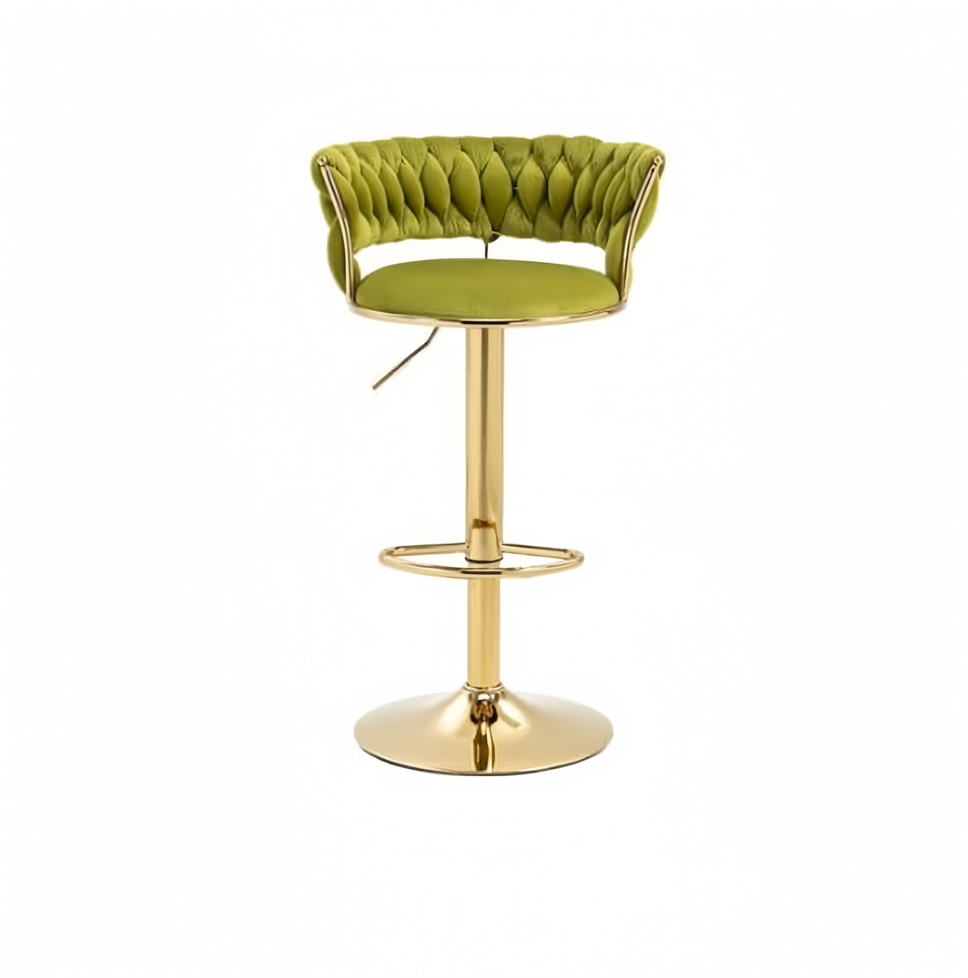 Lime Green Swivel Bar Stool